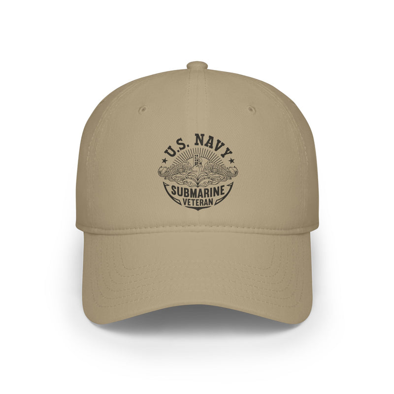 United States Navy Submarine Veterans Low Profile Baseball Cap