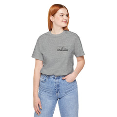Dog Mom T-Shirt — Personalized Your Dog Image  Tee (Custom Name)