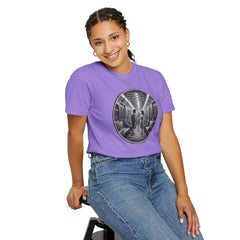 Don't Stop Believin Graphic Unisex Garment-Dyed T-shirt