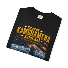 USS Kamehameha SSBN-642 Submarine T-Shirt — "Forty One for Freedom" Navy Tribute
