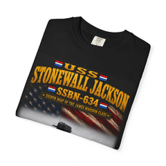 USS Stonewall Jackson SSBN-634 Submarine T-Shirt — Forty One For Freedom Military Tee
