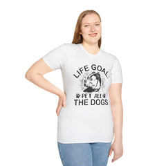 Dog Lover Life Goal Pet ALL The Dogs T-Shirt