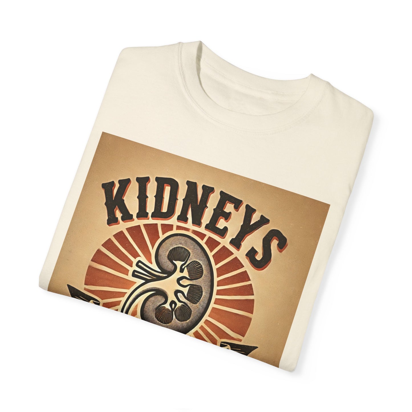 Kidneys The Original Filter, Graphic Unisex Garment-Dyed T-shirt