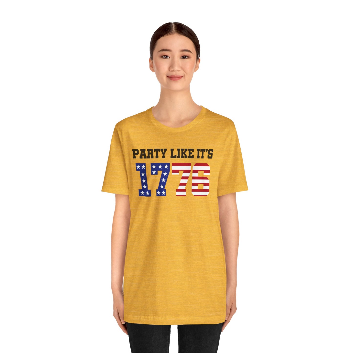 Party Like Its 1776, Graphic Unisex Jersey Short Sleeve Tee