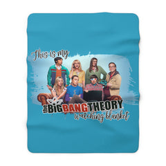 the BIG BANG THEORY - Sherpa Fleece Blanket | Comfort, Gift For Him, Gift For Her, Fan Gift, Birthday Gift, Cozy Gift, Pop Culture, Nerdy