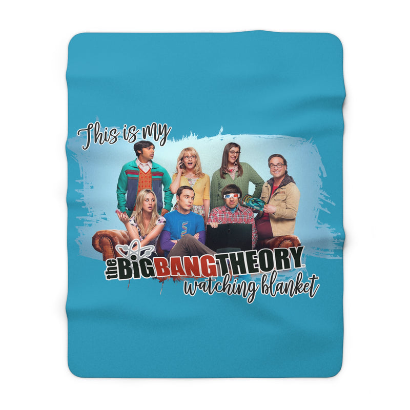 the BIG BANG THEORY - Sherpa Fleece Blanket | Comfort, Gift For Him, Gift For Her, Fan Gift, Birthday Gift, Cozy Gift, Pop Culture, Nerdy