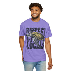 Respect the Locals T-Shirt — Sea Turtle Conservation Graphic Tee