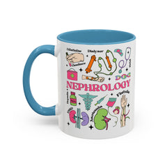 Nephrology Coffee Mug - Perfect Gift for Medical Professionals and Students, Stemmed Coffee Cup, Healthcare Appreciation, Unique Coffee Mug