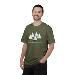 Hempstead Bay Sailing Club T-Shirt — Vintage Sailboat Race Day Tee
