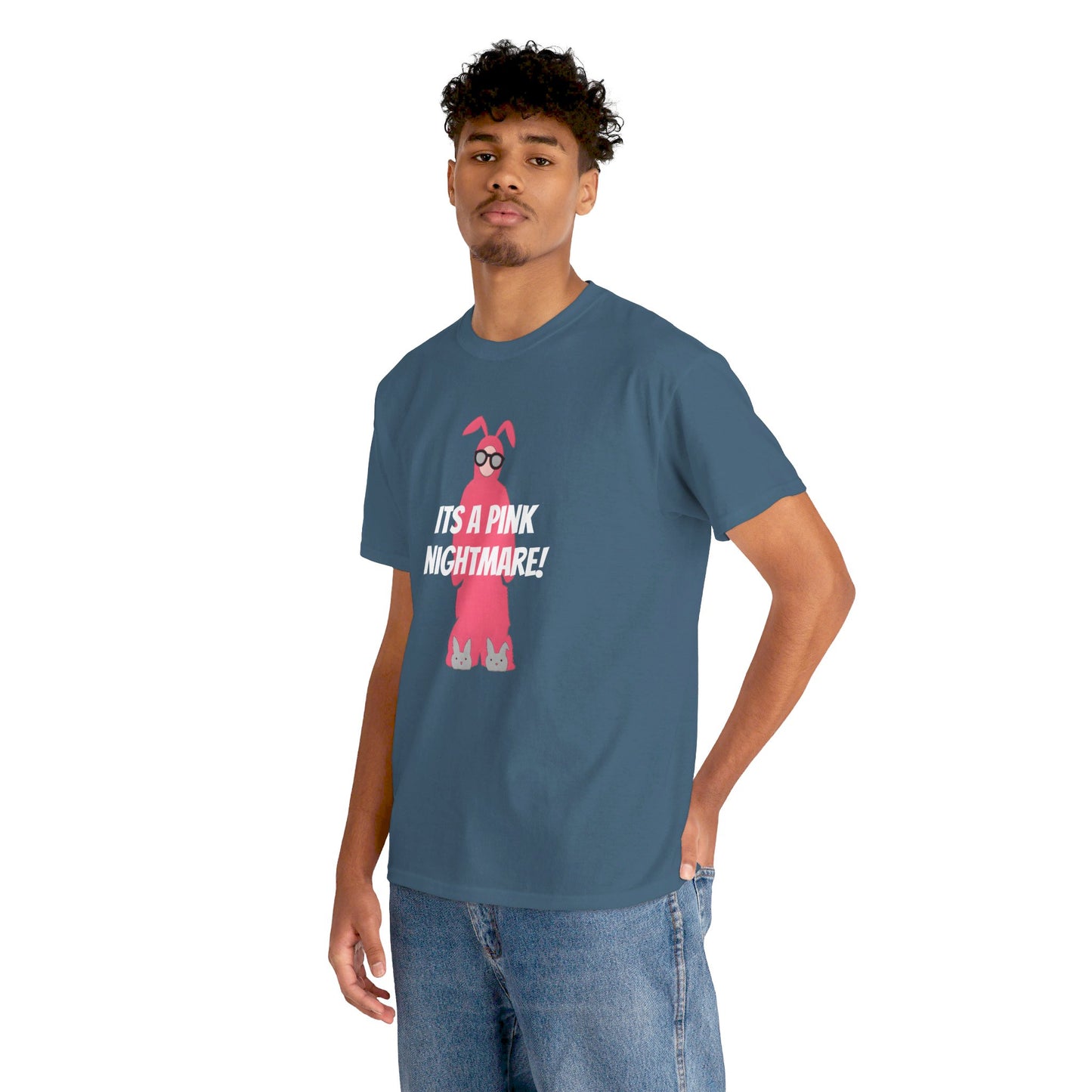 Ralphie Its a Pink Nightmare - Unisex Heavy Cotton Tee