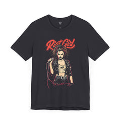 Punk Rock Riot Girl - Unisex Jersey Short Sleeve Tee