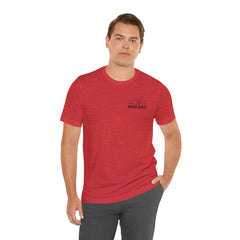 Dog Dad T-Shirt — Personalized Your Dog Image  Tee (Custom Name)