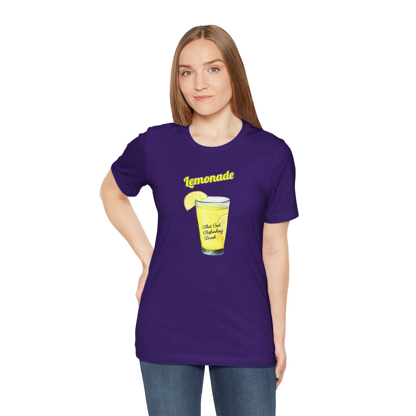 Lemonade That Cool Refreshing Drink, Graphic Unisex Jersey Short Sleeve Tee