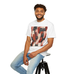 Cute Cat Print Unisex Garment-Dyed T-Shirt - Comfort Colors Soft Perfect for Animal Lovers and Casual Days