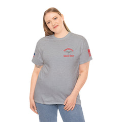 SUBMARINER RED Friday T Shirt with Fouled Anchor, American Flag, FBM / Boomer Silhouette. Remember Everyone Deployed, Dolphins