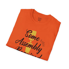 Some Assembly Required - Unisex T Shirt,Amputation Awareness,Limb Loss Awareness,Gift For Her,Gift For Him,Leg Amputee,Arm Amputee