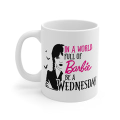 Wednesday Addams - Ceramic Mugs (11oz\15oz\20oz) | Pop Culture | Addams Family | Fan Gift | Gift For Her | Gothic Style Mug | Creepy Comedy