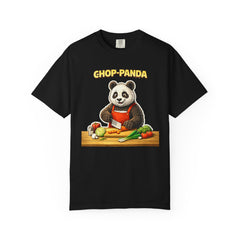 Panda Chef T-Shirt — Cute Chop-Panda Cooking Graphic Tee