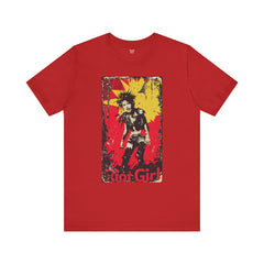 Punk Rocker Riot Girl - Unisex Jersey Short Sleeve Tee