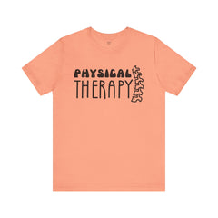 Physical Therapy Unisex Tee - Spine Graphic Gift for PT Student