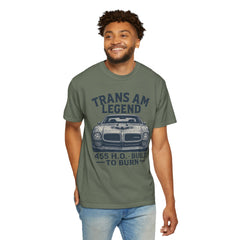Retro Pontiac 1971 Trans Am High Output -455 Unisex Comfort Colors Garment Dyed T-Shirt