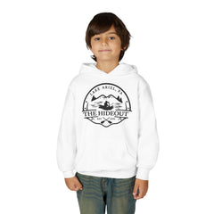 Youth Hoodie — 'The Hideout' Lake Ariel PA Mountain Adventure Hoodie
