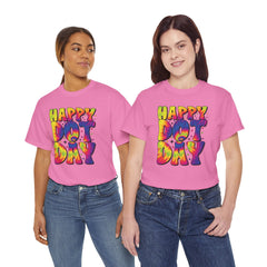 HAPPY DOT DAY - Graphic Unisex Heavy Cotton Tee