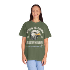 Your Home Town Personalized Eagle T‑Shirt — "Small Town, Big Heart"