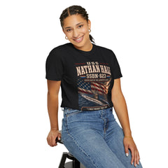 USS Nathan Hale SSBN-623 Submarine T-Shirt — "Forty One For Freedom" Patriotic Crew Tee