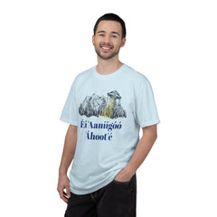 Navajo The Truth Is Out There UFO - Graphic Unisex Garment Dyed Short Sleeve Tee