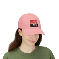Amputee Nation Classic Dad Cap, Casual Hat for Support, Gift for Amputees, Awareness Cap, Adjustable Dad Hat
