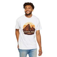 Capitol Reef National Park Graphic, Comfort Colors Soft Relaxed Fit Unisex Garment-Dyed T-shirt
