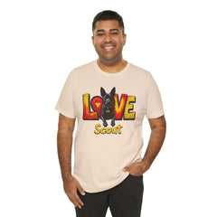 Personalized Love Your Dog T-Shirt — Designed with your dogs name and picture Graphic Tee