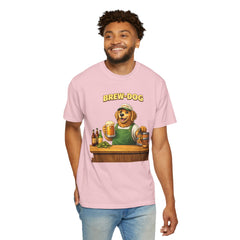 Golden Retriever Brewer Beer T-Shirt — Cute Brew-Dog Graphic Tee