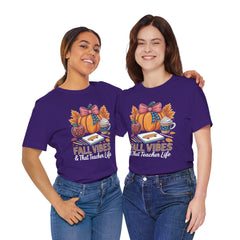 Fall Vibes Teacher T-Shirt — That Teacher Life Tee