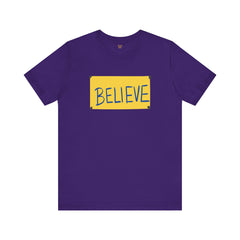 Ted Lasso BELIEVE SHIRT - Unisex Short Sleeve Tee