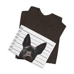 K9 Mugshot Personalized with your Dog T-Shirt
