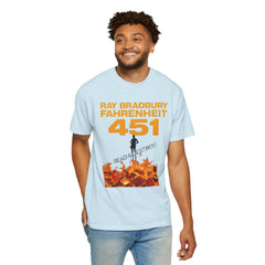 Fahrenheit 451 Graphic T-shirt, Unisex Book Lover Tee, Literary Gift, Reading Enthusiast Apparel, Ray Bradbury Merch, Cozy Casual Wear