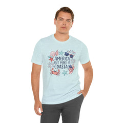 Coastal Fourth of July Tee – "America But Make It Coastal" Graphic T-Shirt