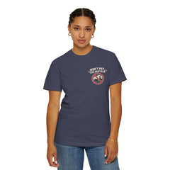 Wyoming Funny Roadtrip T-Shirt — "Three Things You Don’t Do in Wyoming" Adventure Tee
