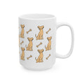 Border Collie Ceramic Mug, (11oz, 15oz)