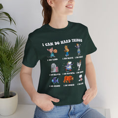 Motivational Kids Tee - I Can Do Hard Things - Unisex Jersey Shirt, Uplifting Gift for Children, Inspirational Apparel, Back to [...]