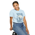 Sea Turtles, Save The Turtles -  Graphic Unisex Garment-Dyed T-shirt