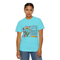 Floral Teacher T-Shirt - Comfort Colors Soft