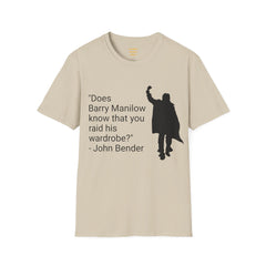 Does Barry Manilow know that you raid his wardrobe? / High School / John Bender / Breakfast Club / 80s Movies / John Hughes