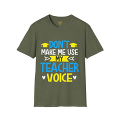 Teacher Unisex Softstyle T-Shirt,Funny Teacher Quote,Educational Humor,funny teacher tee,educational humor,gift for teacher,unisex shirt