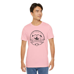 The Hideout Lake Ariel Tee — Vintage Lakeside Cabin T-Shirt