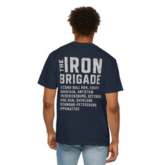Iron Brigade Civil War Battles Unisex Garment-Dyed T-Shirt - Vintage Military Graphic Tee