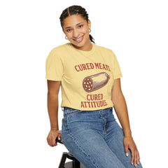 Cured Meats Graphic Tee - Funny Foodie Wear, Gift for Meat Lovers