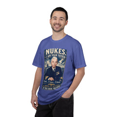 Nukes I Am Your Father Vintage United States Navy Nuclear Power Submarine Graphic T-Shirt